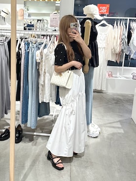 しんももさん（レディース・151cm）の夏コーディネート