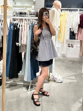 しんももさん(レディース・151cm)の夏コーディネート