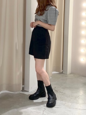 「夏秋ミックス」｜「アイテム（その他シューズ）」を使った、しんももさん（レディース・151cm）の夏コーディネート