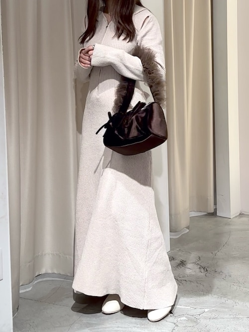 one after another NICE CLAUP - one after another NICE CLAUP ニットワンピース one after another NICE CLAUP/ニットのSETワンピ｜NICE CLAUP