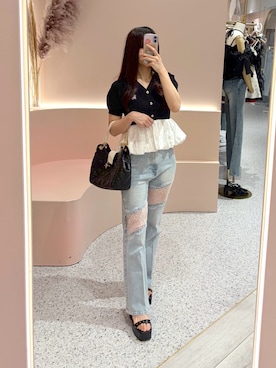 しんももさん（レディース・151cm）の夏コーディネート