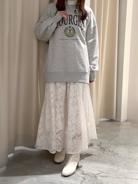 しんももさん（レディース・151cm）の冬コーディネート