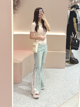 しんももさん（レディース・151cm）の夏コーディネート