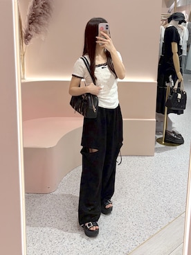 しんももさん（レディース・151cm）の夏コーディネート