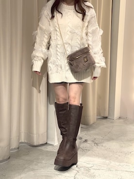 しんももさん（レディース・151cm）の冬コーディネート
