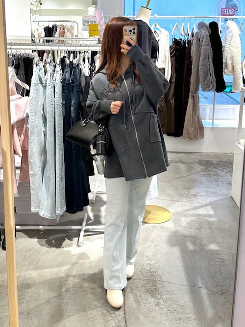 セール】ビッグシルエットジップパーカー（パーカー）｜one after