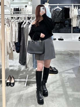 しんももさん（レディース・151cm）の春コーディネート