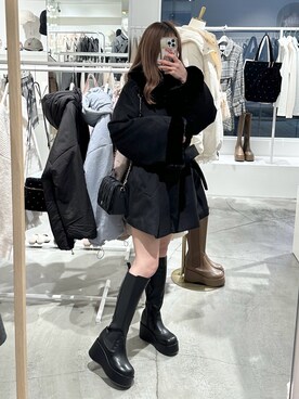 しんももさん(レディース・151cm)の冬コーディネート