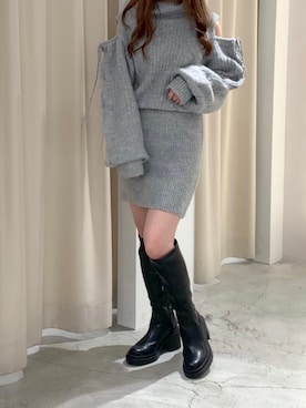 しんももさん（レディース・151cm）の冬コーディネート