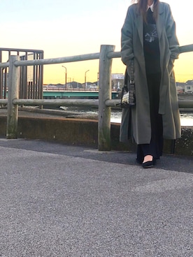 yumi✨さん（レディース・154cm）の冬コーディネート