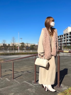 yumi✨さん(レディース・154cm)の冬コーディネート
