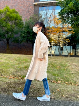 「JUNOAH」｜yumi✨さん（レディース・154cm）の冬コーディネート