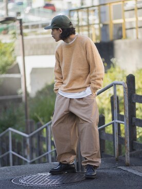 Satoshi Makimotoさん(メンズ・166cm)の秋コーディネート