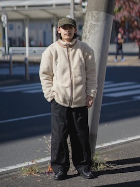 Satoshi Makimotoさん（メンズ・166cm）の秋コーディネート