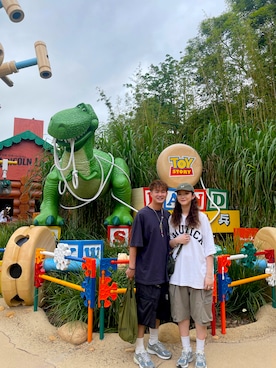 「HUMAN MADE（ヒューマンメード）のアイテム（バッグ）」を使った、nokyinさん（レディース・178cm）の春コーディネート