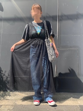 「apres jour mignon（アプレジュールミニョン）のアイテム（ワンピース/ドレス）」を使った、kanarashiiiiiさん（レディース・157cm）の秋コーディネート