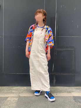 「NIKE」｜kanarashiiiiiさん（レディース・157cm）の春コーディネート