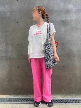 kanarashiiiiiさん（レディース・157cm）の夏コーディネート