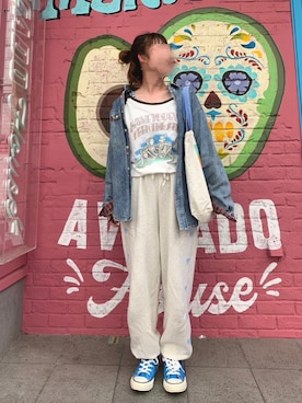 kanarashiiiiiさん(レディース・157cm)の春コーディネート