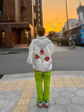 kanarashiiiiiさん（レディース・157cm）の春コーディネート