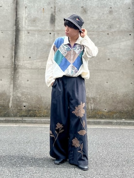 「mode」｜「アイテム（その他アウター）」を使った、きょんさん（メンズ・168cm）の秋コーディネート