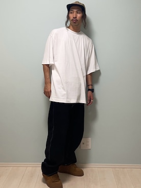 「アイテム（帽子）」を使った、ojiojiさん（メンズ・176cm・30代）の夏コーディネート