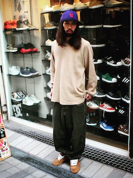 「スケータースタイル」｜ojiojiさん（メンズ・176cm）の秋コーディネート