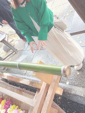 ゆんさん（レディース・156cm）の秋コーディネート