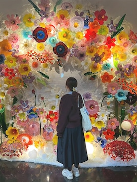 「NOLLEY’S（ノーリーズ）のアイテム」を使った、ゆんさん（レディース・156cm）の冬コーディネート