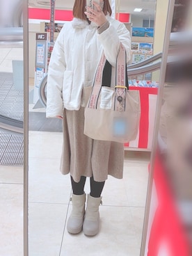ゆんさん（レディース・156cm）の冬コーディネート