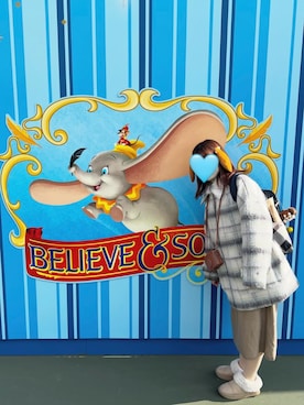 「idem（イデム）のアイテム」を使った、ゆんさん（レディース・156cm）の冬コーディネート