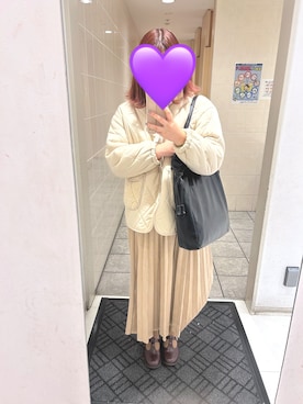 「新星WEARISTAにエントリー」｜「アイテム（パンプス）」を使った、ゆんさん（レディース・156cm）の冬コーディネート