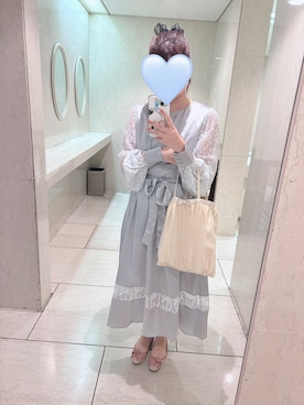 「Three Four Time（ｽﾘｰﾌｫｰﾀｲﾑ）のアイテム」を使った、ゆんさん（レディース・156cm）の冬コーディネート
