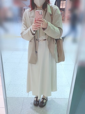 「ラテコーデ」｜ゆんさん（レディース・156cm）の夏コーディネート