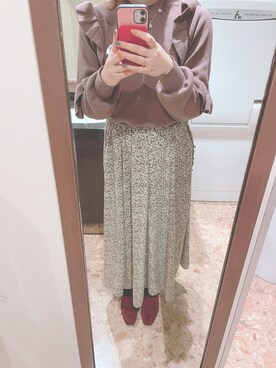 ゆんさん（レディース・156cm）の春コーディネート