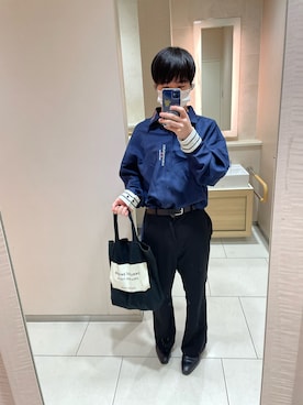 「アイテム（ネックレス）」を使った、rituさん（メンズ・169cm・10代）の秋コーディネート