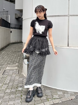 「春ニット」｜miokaさん（レディース・162cm）の秋コーディネート