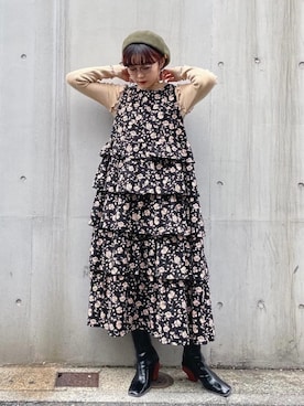 miokaさん（レディース・162cm）の冬コーディネート