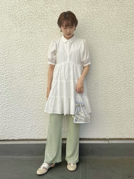 miokaさん（レディース・162cm）の夏コーディネート