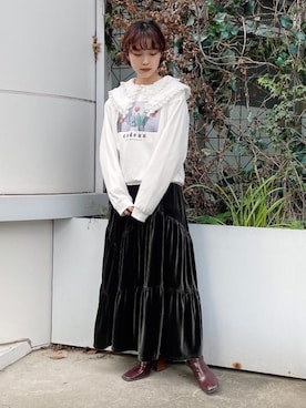 miokaさん（レディース・162cm）の秋コーディネート