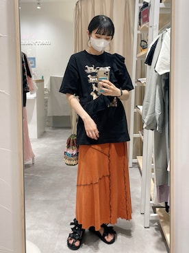 miokaさん（レディース・162cm）の夏コーディネート