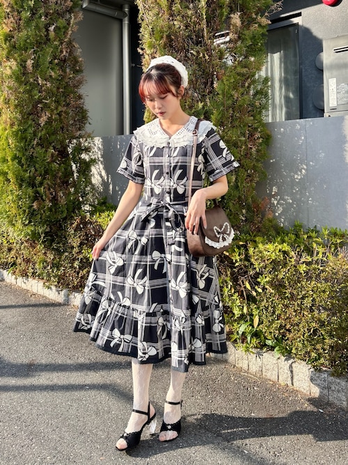 pearl butterfly lace shoulder bag（ショルダーバッグ）｜merry jenny