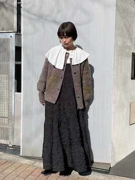 miokaさん（レディース・162cm）の冬コーディネート