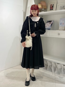 miokaさん（レディース・162cm）の冬コーディネート