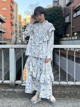 miokaさん（レディース・162cm）の冬コーディネート