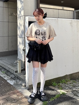 「merry jenny（メリージェニー）のアイテム」を使った、miokaさん（レディース・162cm）の春コーディネート