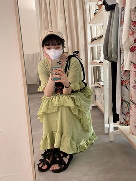 miokaさん(レディース・162cm)の夏コーディネート