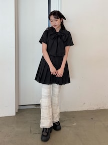 靴 merry Jenny RIBBON mesh sabot RIBBON mesh sabot｜メリージェニーの通販｜&mall（アンドモール