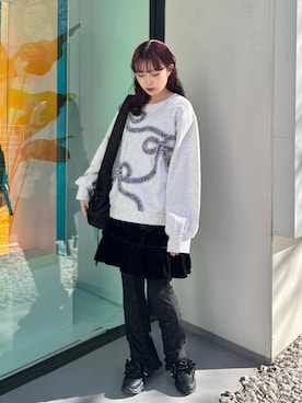 miokaさん（レディース・162cm）の冬コーディネート