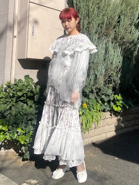 「アイテム（その他シューズ）」を使った、miokaさん（レディース・162cm）の冬コーディネート